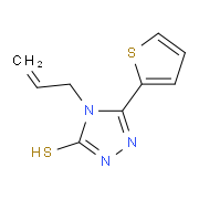 4-Allyl-5-thien-2-yl-4H-1,2,4-triazole-3-thiol