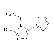 4-Ethyl-5-thien-2-yl-4H-1,2,4-triazole-3-thiol