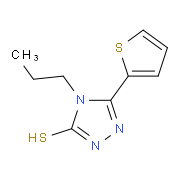 4-Propyl-5-thien-2-yl-4H-1,2,4-triazole-3-thiol