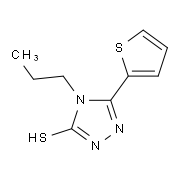 4-Propyl-5-thien-2-yl-4H-1,2,4-triazole-3-thiol