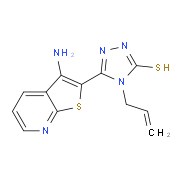 4-Allyl-5-(3-aminothieno[2,3-b]pyridin-2-yl)-4H-1,2,4-triazole-3-thiol