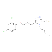 4-Allyl-5-[3-(2,4-dichlorophenoxy)propyl]-4H-1,2,4-triazole-3-thiol