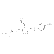 2-[(4-Allyl-5-{[(4-methylphenyl)amino]methyl}-4H-1,2,4-triazol-3-yl)thio]acetohydrazide