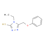 4-Ethyl-5-(phenoxymethyl)-4H-1,2,4-triazole-3-thiol