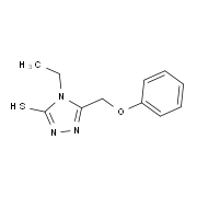 4-Ethyl-5-(phenoxymethyl)-4H-1,2,4-triazole-3-thiol