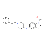 1-Acetyl-2,3-dihydro-N-[1-(2-phenylethyl)-piperidin-4-yl]-1H-indole-5-amine