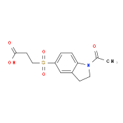 3-[(1-Acetyl-2,3-dihydro-1H-indol-5-yl)sulfonyl]-propanoic acid