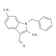 1-Benzyl-2,6-dimethyl-1H-indole-3-carbaldehyde
