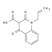1-Allyl-2,4-dioxo-1,2,3,4-tetrahydroquinoline-3-carboxylic acid