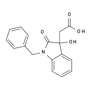 (1-Benzyl-3-hydroxy-2-oxo-2,3-dihydro-1H-indol-3-yl)-acetic acid