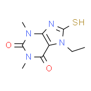 7-Ethyl-8-mercapto-1,3-dimethyl-3,7-dihydro-purine-2,6-dione