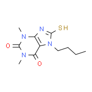 7-Butyl-8-mercapto-1,3-dimethyl-3,7-dihydro-purine-2,6-dione