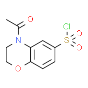 4-Acetyl-3,4-dihydro-2H-1,4-benzoxazine-6-sulfonyl chloride