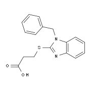 3-[(1-Benzyl-1H-benzimidazol-2-yl)thio]-propanoic acid