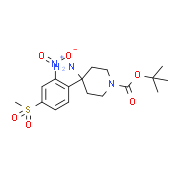 1-BOC-4-[4-(Methylsulfonyl)-2-nitrophenyl]-piperidin-4-amine