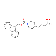 4-(1-Fmoc-piperidine-4-yl)-butanoic acid