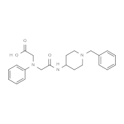 [{2-[(1-Benzylpiperidin-4-yl)amino]-2-oxoethyl}(phenyl)amino]acetic acid