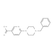 6-(4-Benzylpiperazino)nicotinic acid