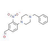 4-(4-Benzylpiperazino)-3-nitrobenzenecarbaldehyde