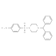 4-[(4-Benzhydryl-1-piperazinyl)sulfonyl]aniline
