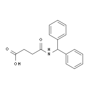 N-Benzhydrylsuccinamic acid