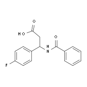 3-Benzoylamino-3-(4-fluoro-phenyl)propionic acid