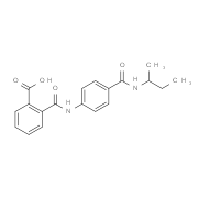 2-({4-[(sec-Butylamino)carbonyl]anilino}carbonyl)-benzoic acid