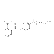 2-({4-[(Propylamino)carbonyl]anilino}carbonyl)-benzoic acid