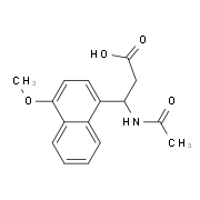 3-(Acetylamino)-3-(4-methoxy-1-naphthyl)-propanoic acid