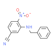 3-(Benzylamino)-4-nitrobenzenecarbonitrile