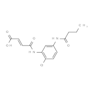 (E)-4-[5-(Butyrylamino)-2-chloroanilino]-4-oxo-2-butenoic acid