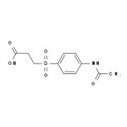 3-(4-Acetylaminobenzenesulfonyl)propionic acid