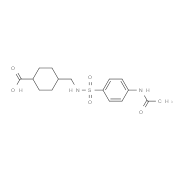 4-[({[4-(Acetylamino)phenyl]sulfonyl}amino)methyl]cyclohexanecarboxylic acid