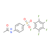 2,3,4,5,6-Pentafluorophenyl 4-(acetylamino)benzenesulfonate