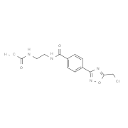 N-[2-(Acetylamino)ethyl]-4-[5-(chloromethyl)-1,2,4-oxadiazol-3-yl]benzamide