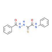 2-(2-Benzoylhydrazino)-N-phenyl-2-thioxoacetamide