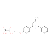 Benzyl-[1-(4-methoxy-phenyl)-but-3-enyl]-amine oxalate