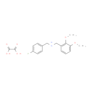 (2,3-Dimethoxy-benzyl)-(4-fluoro-benzyl)-amine oxalate