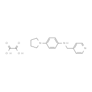 Pyridin-4-ylmethyl-(4-pyrrolidin-1-yl-phenyl)-amine oxalate