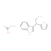 2-Furan-2-yl-2-(1H-indol-3-yl)-ethylamine acetate