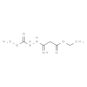 Methyl 2-(3-ethoxy-3-oxopropanimidoyl)-1-hydrazinecarboxylate