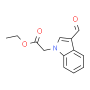 (3-Formyl-indol-1-yl)-acetic acid ethyl ester