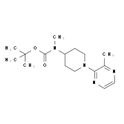 Methyl-[1-(3-methyl-pyrazin-2-yl)-piperidin-4-yl]-carbamic acid tert-butyl ester