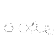 (4 -Cyano-3,4,5,6-tetrahydro-2H-[1,2 ]bipyridinyl-4-yl)-carbamic acid tert-butyl ester