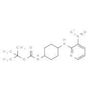 [4-(3-Nitro-pyridin-2-ylamino)-cyclohexyl]-carbamic acid tert-butyl ester