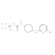 [4-(6-Bromo-pyridin-2-ylamino)-cyclohexyl]-carbamic acid tert-butyl ester