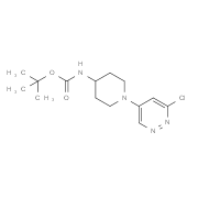 [1-(6-Chloro-pyridazin-4-yl)-piperidin-4-yl]-carbamic acid tert-butyl ester