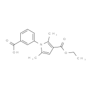 3-[3-(Ethoxycarbonyl)-2,5-dimethyl-1H-pyrrol-1-yl]benzoic acid