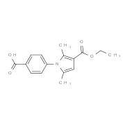 4-[3-(Ethoxycarbonyl)-2,5-dimethyl-1H-pyrrol-1-yl]benzoic acid