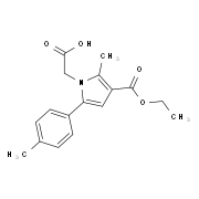 [3-(Ethoxycarbonyl)-2-methyl-5-(4-methylphenyl)-1H-pyrrol-1-yl]acetic acid